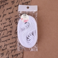 Кружево капроновое, 22 мм &times; 10 &plusmn; 1 м, цвет белый