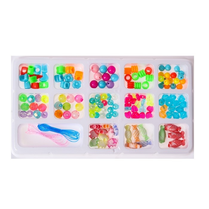 Набор для творчества &laquo;Студия украшений&raquo;, Холодное сердце, 13 видов бусин