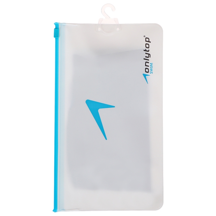 Шапочка для плавания детская ONLYTOP, тканевая, обхват 46-52 см