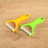 Овощечистка керамическая Доляна &laquo;Солнечная&raquo;, 13 см, цвет МИКС