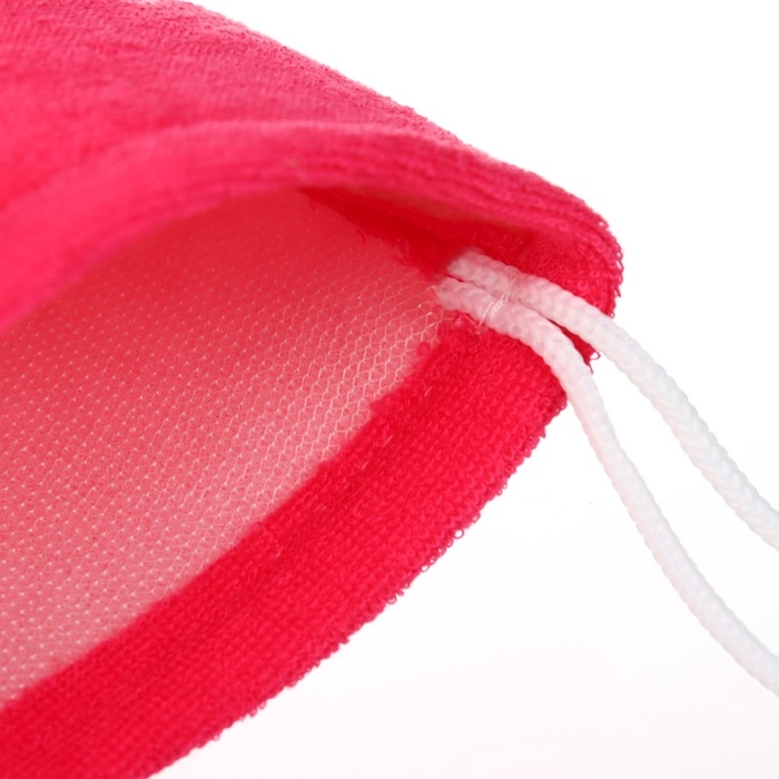 Детская мочалка для купания &laquo;Фламинго&raquo;, махра