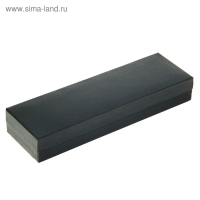 Ручка подарочная Calligrata &laquo;Джокер&raquo;, шариковая, автоматическая, в футляре кожзам, серебристый с золотым