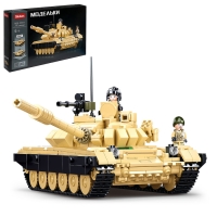 Конструктор &laquo;Модельки. Боевой танк&raquo;, 2 варианта сборки, 770 деталей