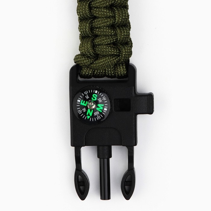 Браслет для выживания &laquo;Сильный духом&raquo;, 26 х 2,5 см.