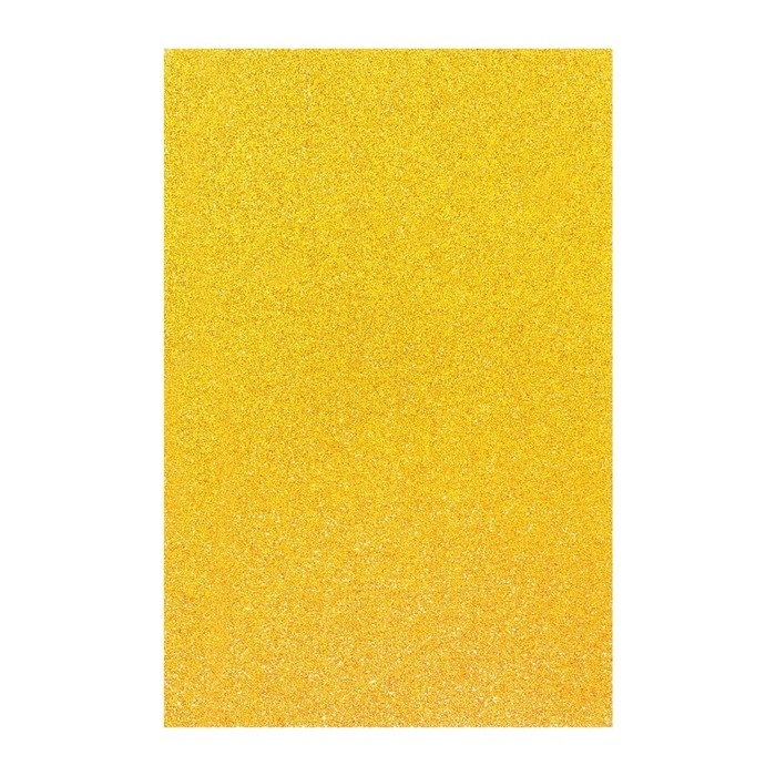 Набор "Пенка с блёстками" А4, 10 листов, 10 цветов, толщина 2 мм