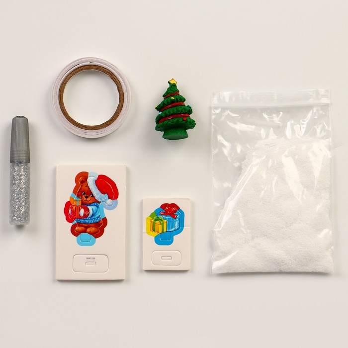 Набор для творчества 2 в 1 &laquo;Ночник + игрушка&raquo; Дракон, мишка