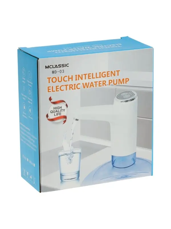 Помпа для воды LWP-06, электрическая, 5 Вт,800 мАч,порционная подача воды, АКБ,чёрная