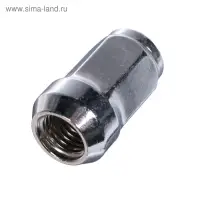 Гайка колесная под ключ 17 мм, 12&times;1.5 мм, конус, закрытая, хром, фасовка 20 шт