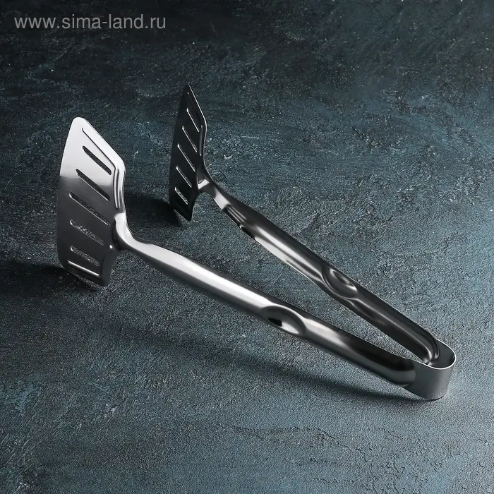Щипцы кухонные Доляна &laquo;Маэстро&raquo;, 27,5 см, нержавеющая сталь