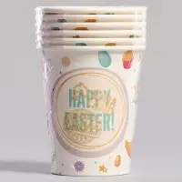 Стаканы бумажные одноразовые &laquo;Светлой Пасхи&raquo;, 6 шт.