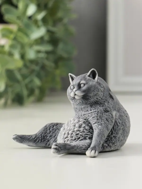 Сувенир "Кот сидит" 5,7 см