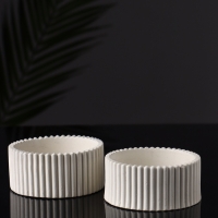 Подсвечники для свечей, 8х8х3 см, набор 2 шт