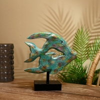 Сувенир &laquo;Рыба&raquo; на подставке, 37&times;33&times;9 см, албезия