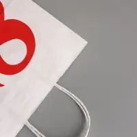 Пакет бумажный, " 8 марта! Тюльпан" 24 х 14 х 28 см