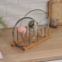 Подставка для разделочных досок и крышек Доляна, 30&times;10, 6 мест