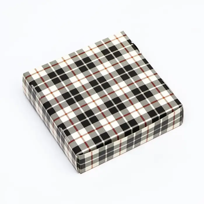 Коробка сборная с окном, &laquo;Мужской&raquo;, 11.5&times;11.5&times;3 см