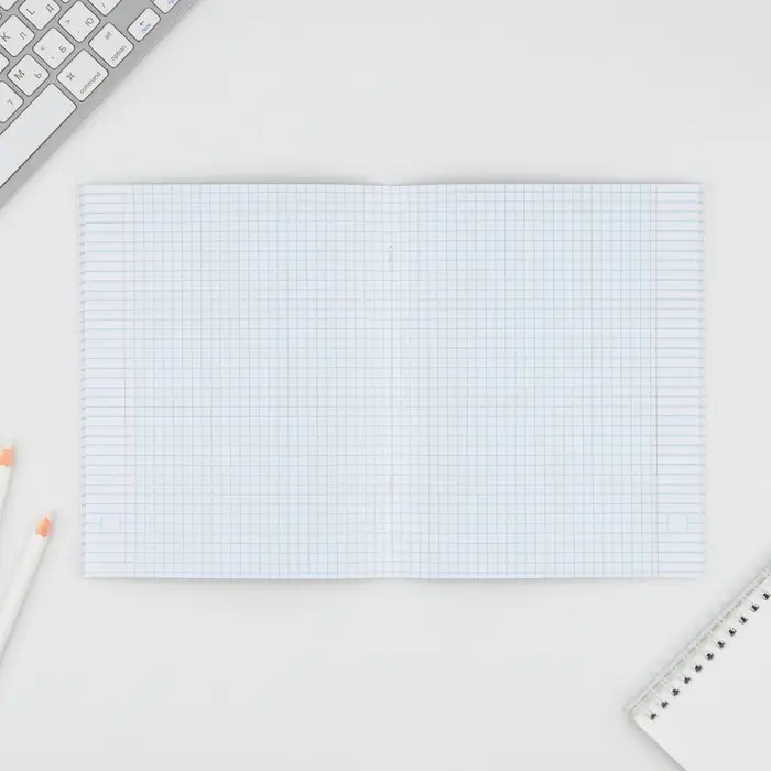 Тетрадь в клетку, 48 л., А5, на скрепке, блок №1 &laquo;Спорт&raquo; МИКС