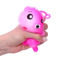 Мялка &laquo;Мишка&raquo; с пастой, цвета МИКС