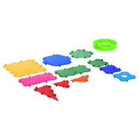 Конструктор ТИКО &laquo;Фантазёр&raquo;, 131 деталь, 4 колеса