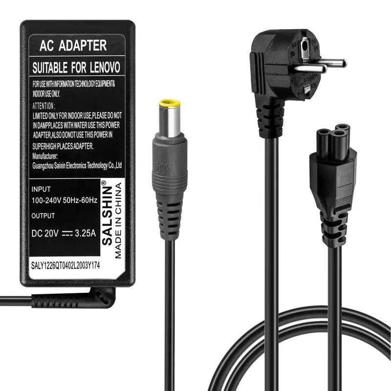 Блок питания Lenovo 20V 3.25A