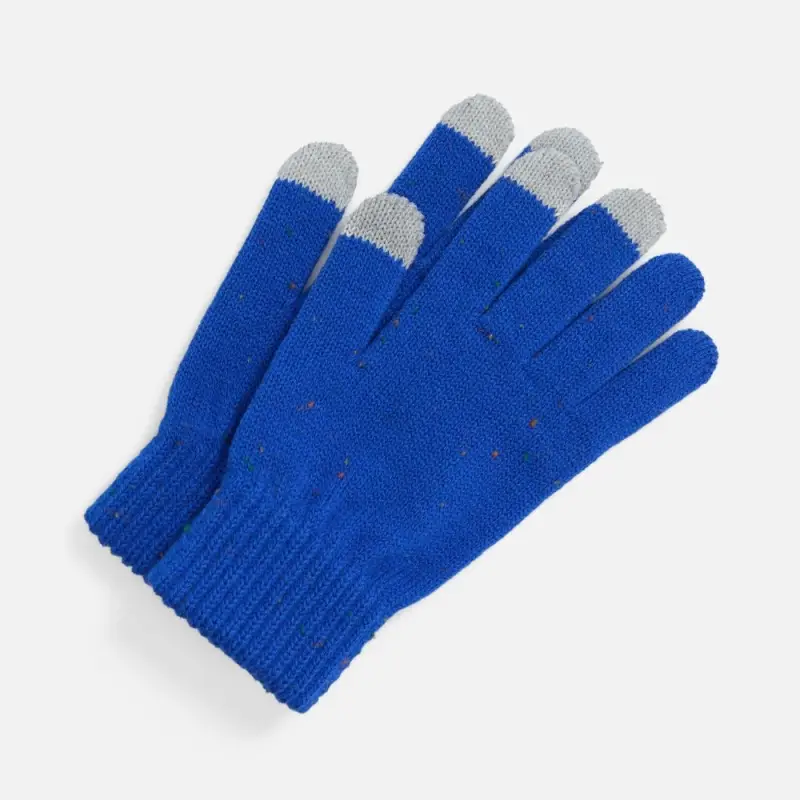 Перчатки сенсорные Spotti Senso, синие, размер S/M