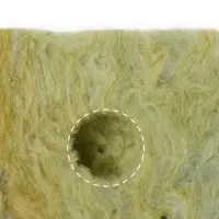 Субстрат минераловатный &laquo;Эковер&raquo;, в кубе, для рассады и гидропоники, отверстие 20 &times; 15 мм, 7.5 &times; 7.5 &times; 6.5 см