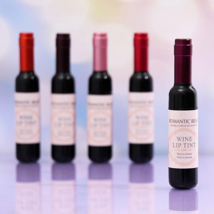 Тинт для губ &laquo;Вино&raquo;, микс цветов и ароматов