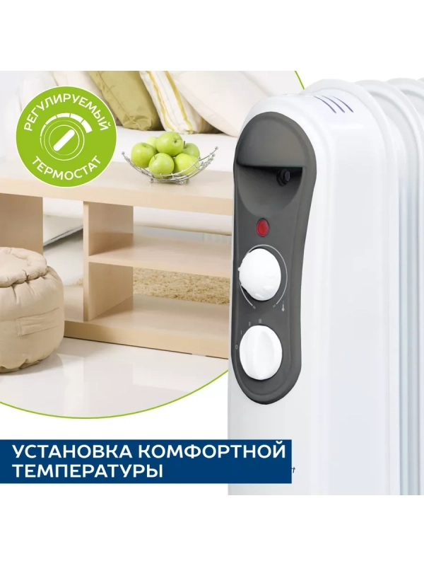 Обогреватель радиатор масляный SC 21.1005 S4, 1000 Вт