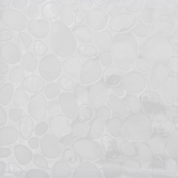 Штора для ванной SAVANNA &laquo;Галька&raquo;, 180&times;180 см, PEVA, цвет белый