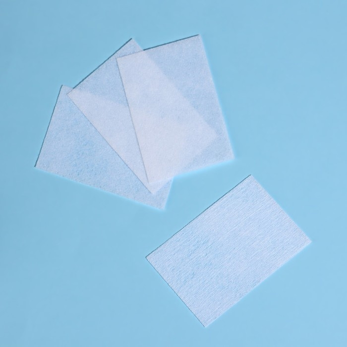 Салфетки для маникюра, безворсовые, 100 шт, 6 &times; 4 см