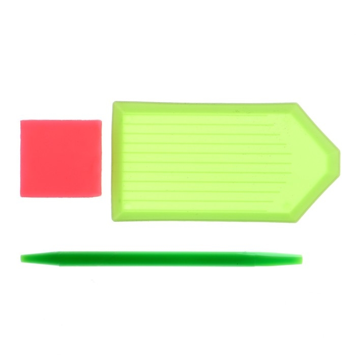 Алмазная мозаика с частичным заполнением на холсте &laquo;Котик&raquo;, 15 х 21 см