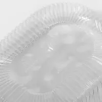 Контейнер одноразовый с неразъёмной крышкой, РКС, 750 мл, пластик, 17.6&times;14.7&times;6.4 см, прозрачный