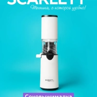 Соковыжималка электрическая шнековая SC-JE50S59