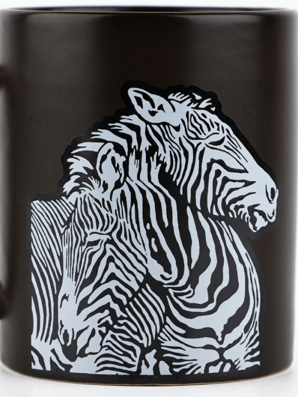 Кружка керамическая Дорого внимание &laquo;Зебры&raquo;, 350 мл