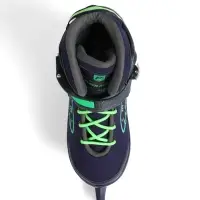 Коньки раздвижные BlackAqua, р. 39-42, для фитнеса, синие, зелёные