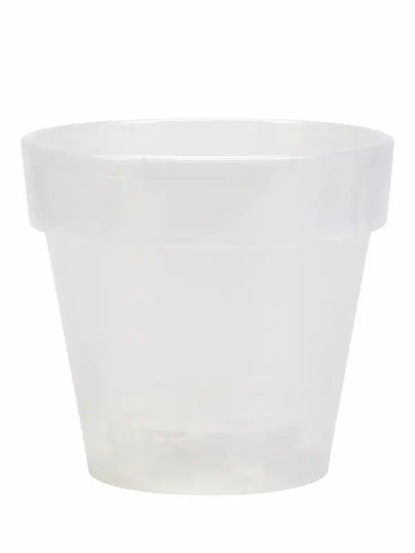 Кашпо со вставкой "Порто" 3,5л, D20 см, h-19 см, цвет прозрачный