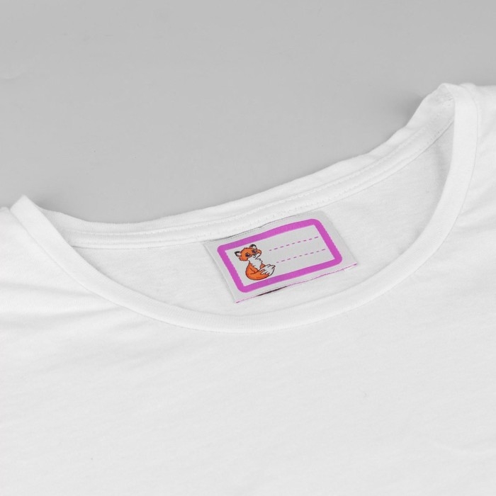 Нашивка &laquo;Лисичка&raquo;, 5,5 &times; 3,2 см, 10 шт, цвет сиреневый