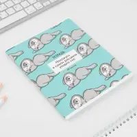 Тетрадь в клетку, 48 л., А5, на скрепке, блок №1 &laquo;Котики приколы&raquo; МИКС