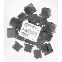 Заглушка для профильной трубы ТУНДРА, 20х20 мм, набор 20 шт