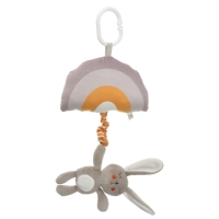 Подвеска музыкальная &laquo;Зайка Бонни&raquo;, с пищалкой, на кроватку, коляску, Крошка Я