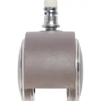 Колесо мебельное ТУНДРА, d=50 мм, со штырем М10&times;25 мм, набор 4 шт.