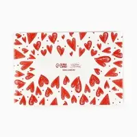 Коробка складная с пластиковой крышкой &laquo;С любовью&raquo;, 16.5 х 11 х 4 см