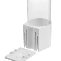 Стаканодержатель LCH-02, 70 стаканов, крепление шуруп, белый