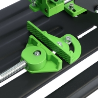 Стойка для УШМ ТУНДРА, d=100-125 мм, угловые тиски 45&deg;, движущаяся платформа