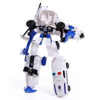 Робот &laquo;Полицейский мотоцикл&raquo;, трансформируется