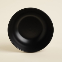 Набор тарелок фарфоровых глубоких SL Home &laquo;Дарк&raquo;, d=18,5 см,цвет чёрный