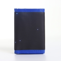 Кошелёк детский на липучке &laquo;Выбражулька&raquo;, цвет синий