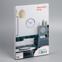 Неоновая вывеска &laquo;Олень&raquo; 35 x 23.5 см, батарейки AAx3 (нет в комплекте) + USB, свечение тёплое белое