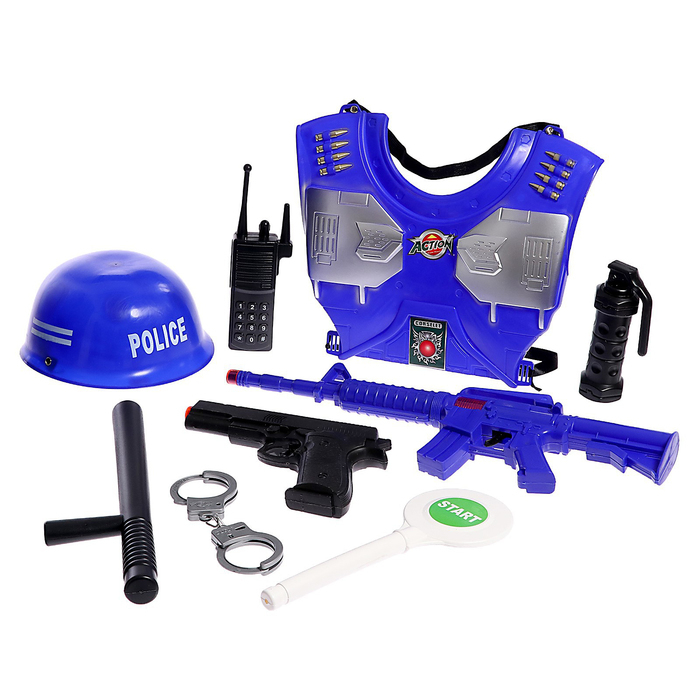Набор полицейского &laquo;Защитник&raquo;, 9 предметов