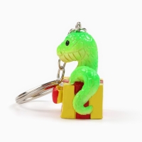 Новогодний брелок для ключей, объемный &laquo;Новый год: Новогодний микс&laquo;Новый год: 5 шт